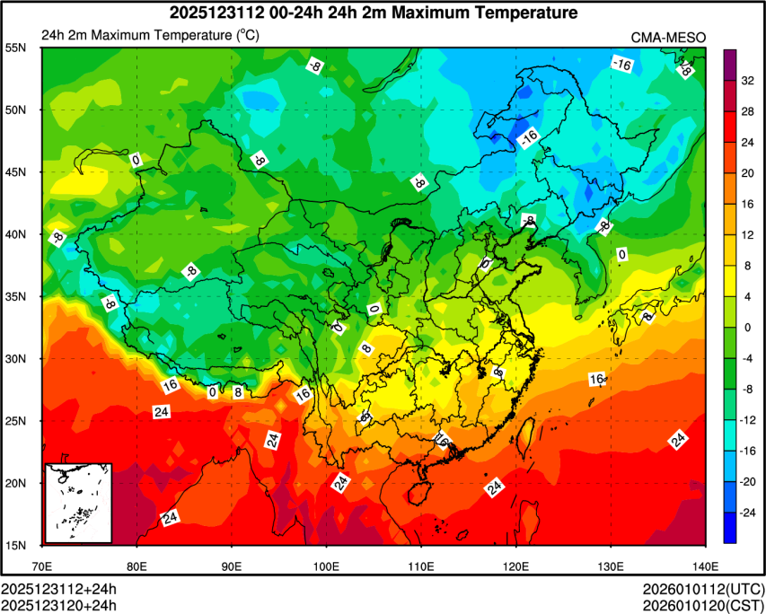 12/31 20时 +024小时