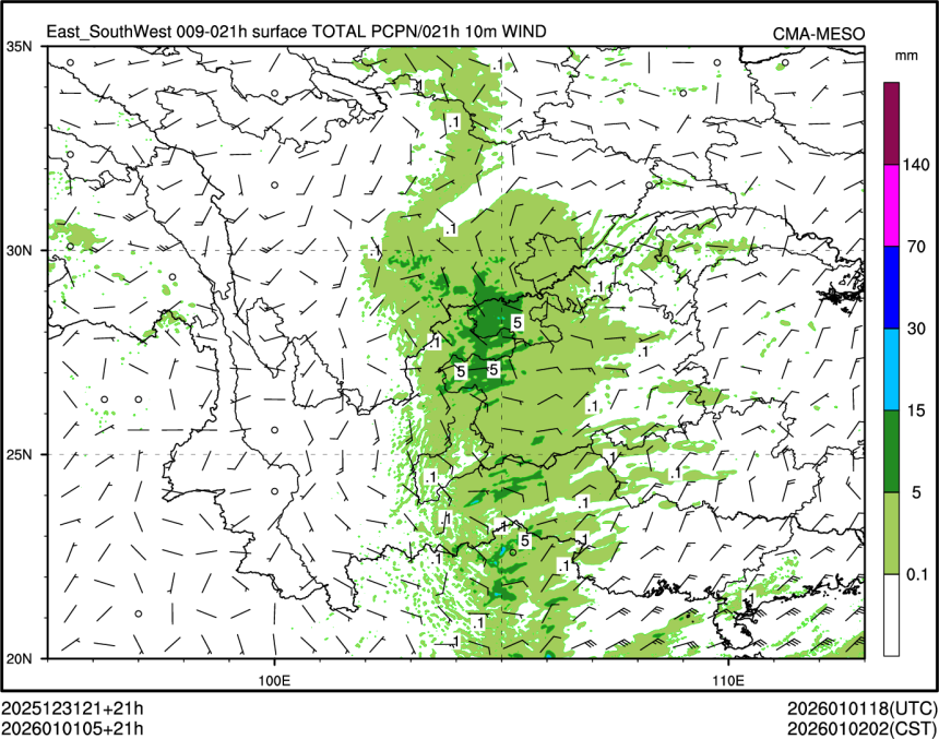 01/01 05时 +021小时