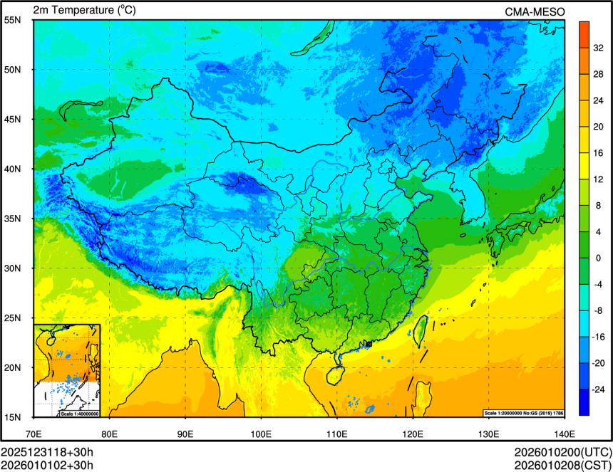 12/31 18时 +030小时