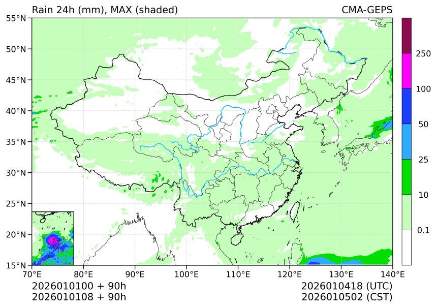 01/01 08时 +090小时