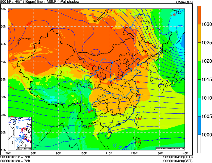 01/01 12时 +072小时