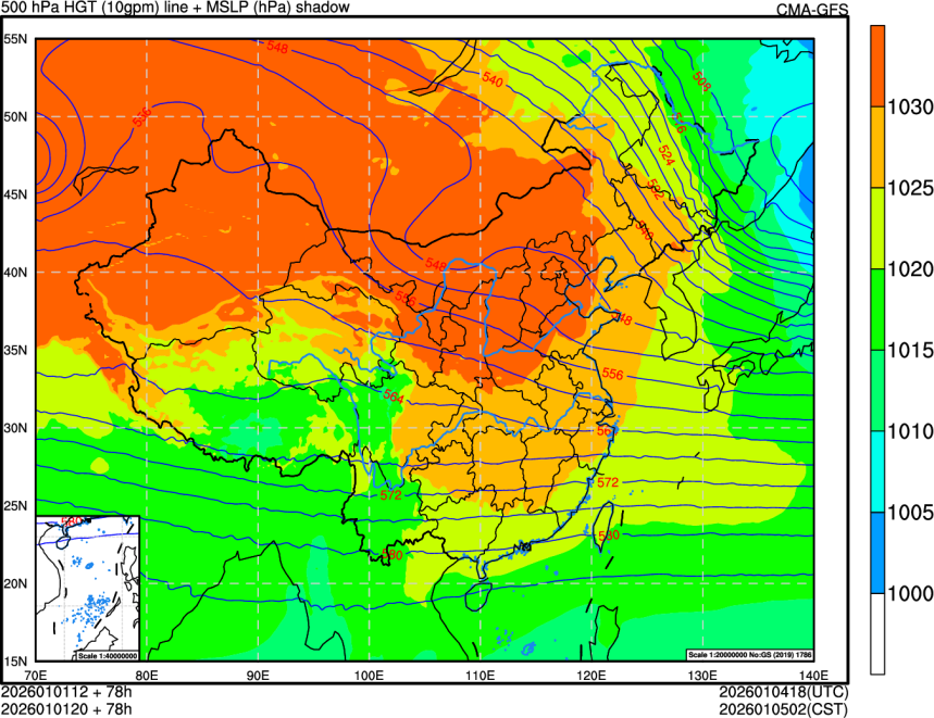 01/01 12时 +078小时