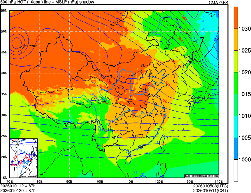 01/01 12时 +087小时