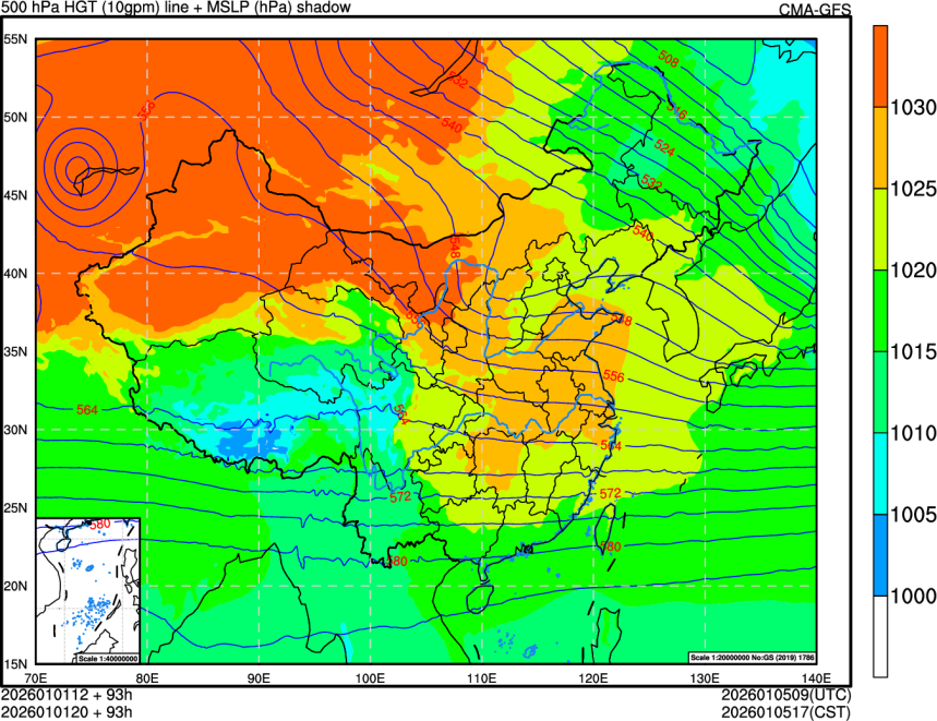 01/01 12时 +093小时