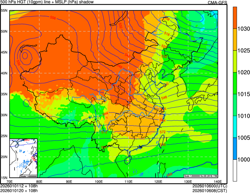 01/01 12时 +108小时