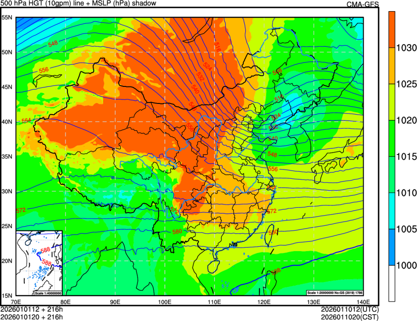01/01 12时 +216小时