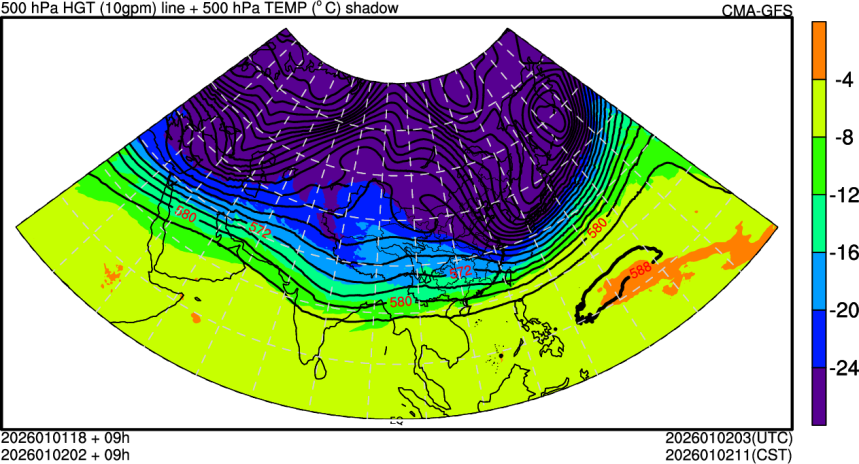 01/01 18时 +009小时