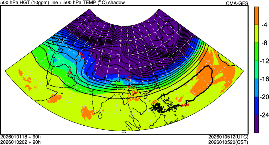 01/01 18时 +090小时