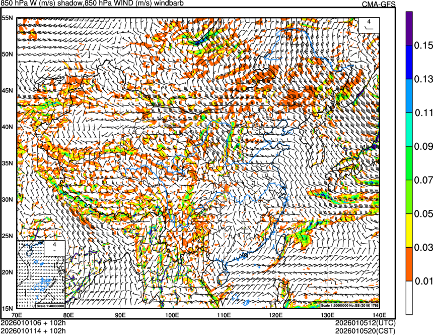 01/01 06时 +102小时