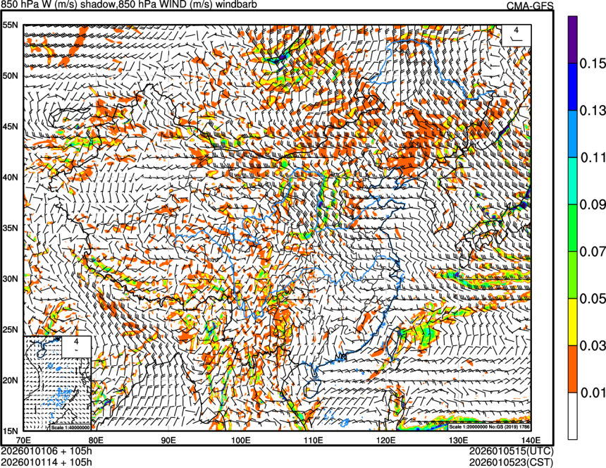 01/01 06时 +105小时