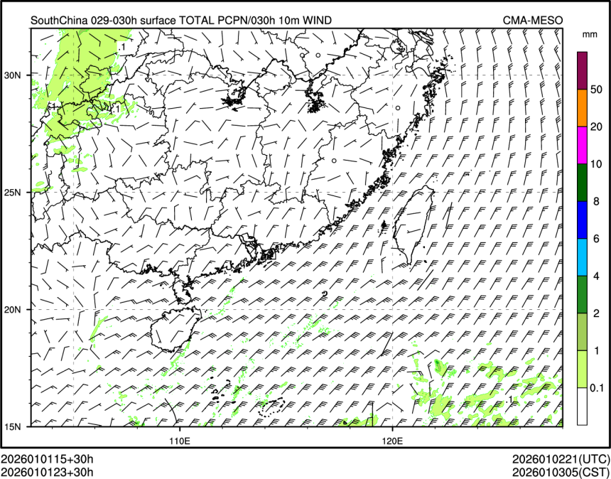 01/01 23时 +030小时