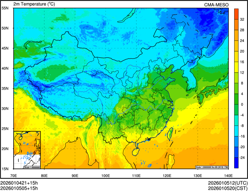 01/04 21时 +015小时