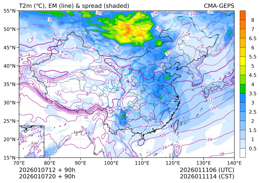 01/07 20时 +090小时