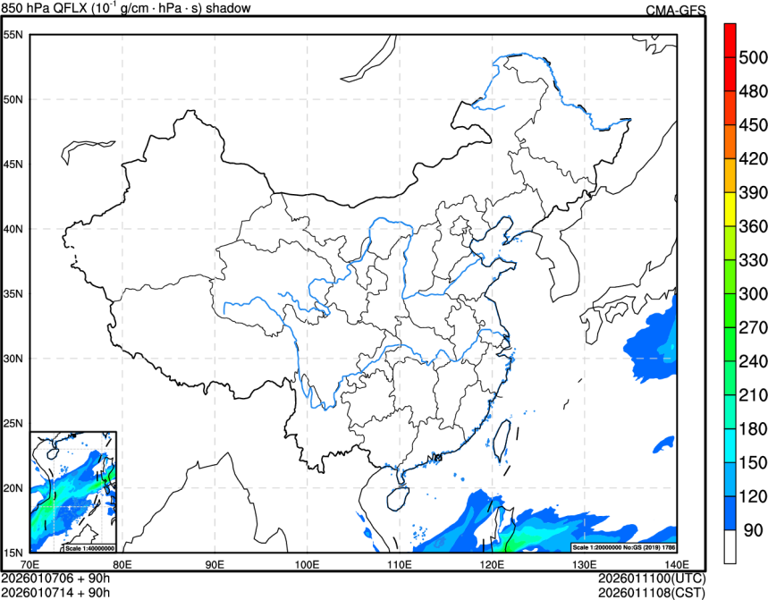 01/07 06时 +090小时