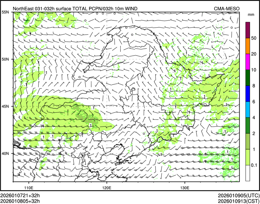 01/08 05时 +032小时