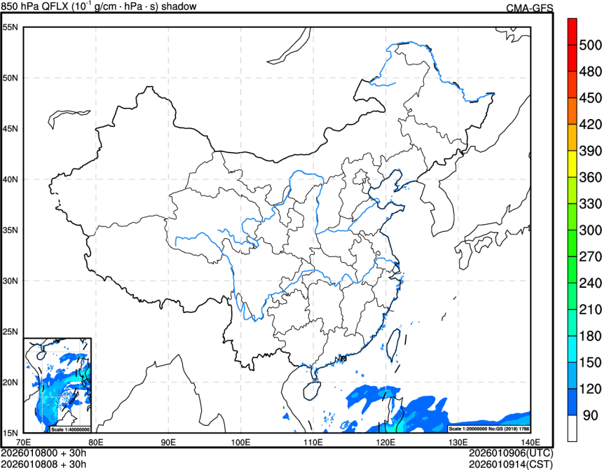 01/08 00时 +030小时