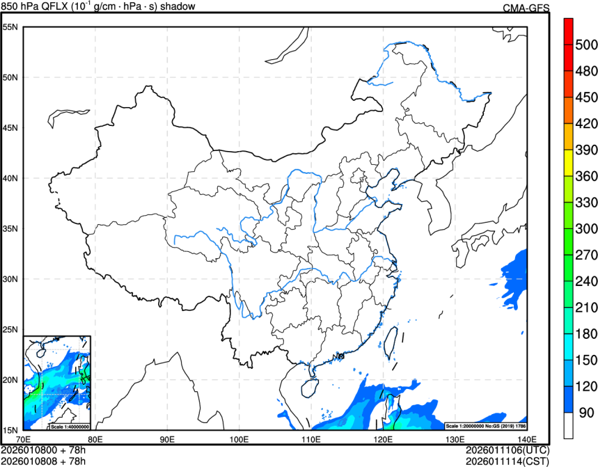 01/08 00时 +078小时
