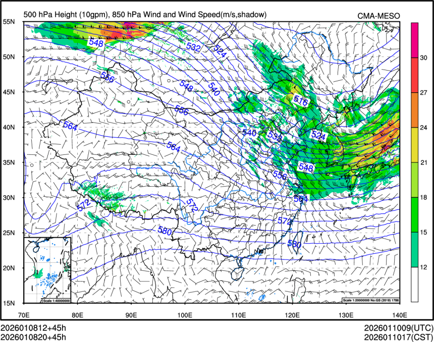 01/08 20时 +045小时