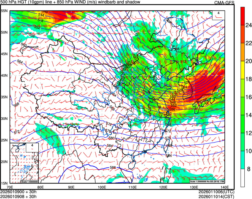 01/09 00时 +030小时
