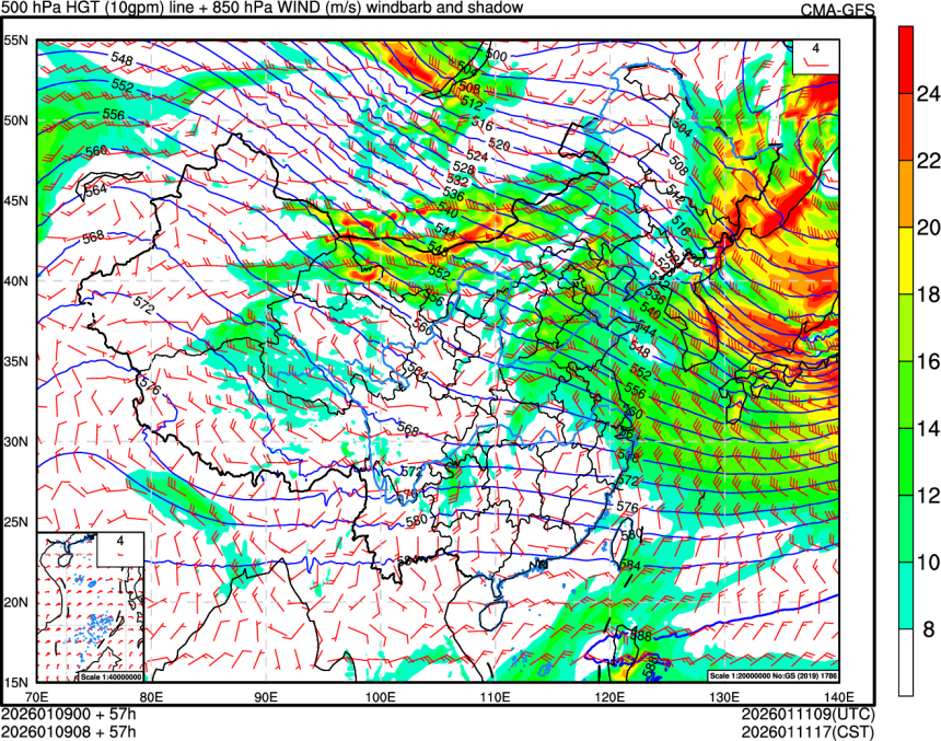 01/09 00时 +057小时