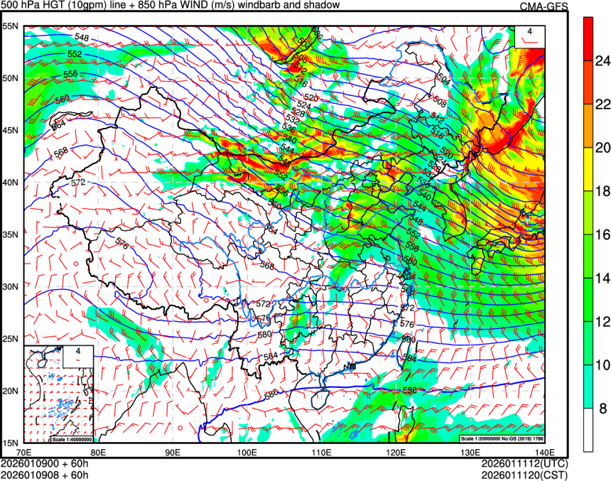 01/09 00时 +060小时