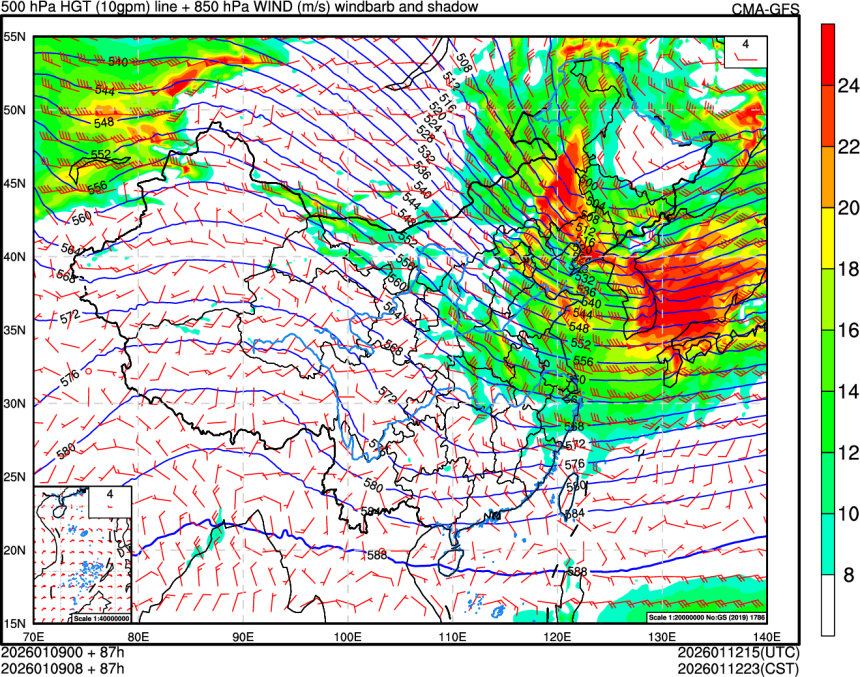 01/09 00时 +087小时