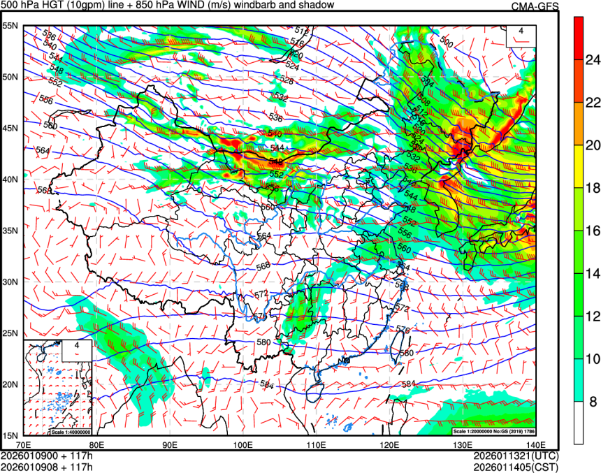 01/09 00时 +117小时