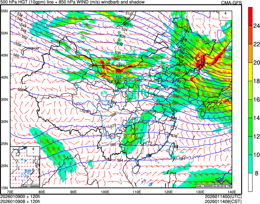 01/09 00时 +120小时