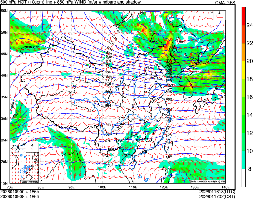 01/09 00时 +186小时