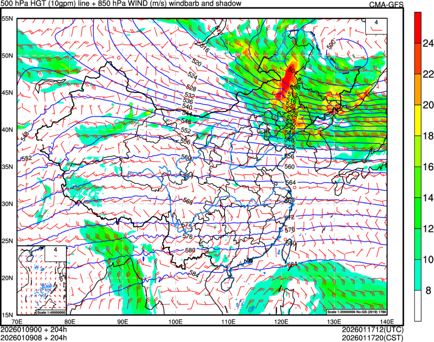 01/09 00时 +204小时