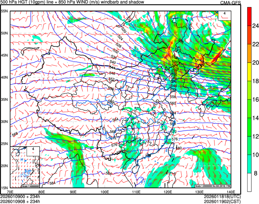 01/09 00时 +234小时
