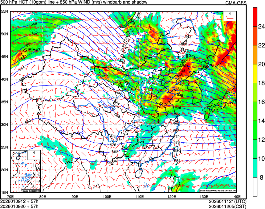 01/09 12时 +057小时