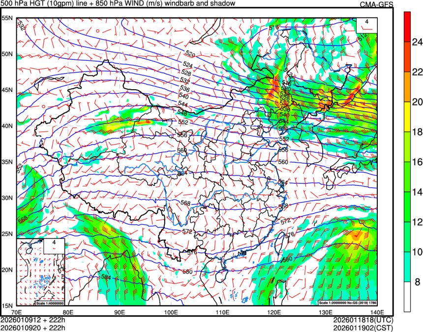 01/09 12时 +222小时