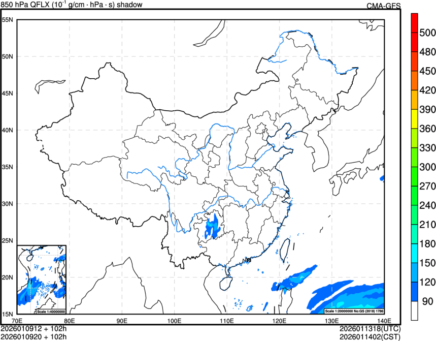 01/09 12时 +102小时