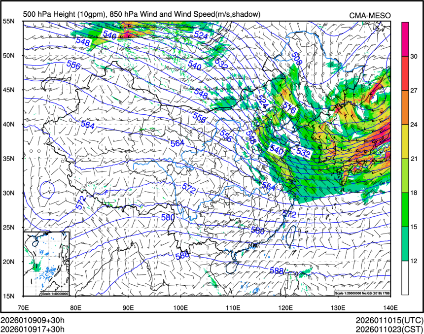 01/09 17时 +030小时