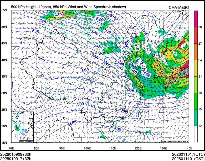 01/09 17时 +032小时