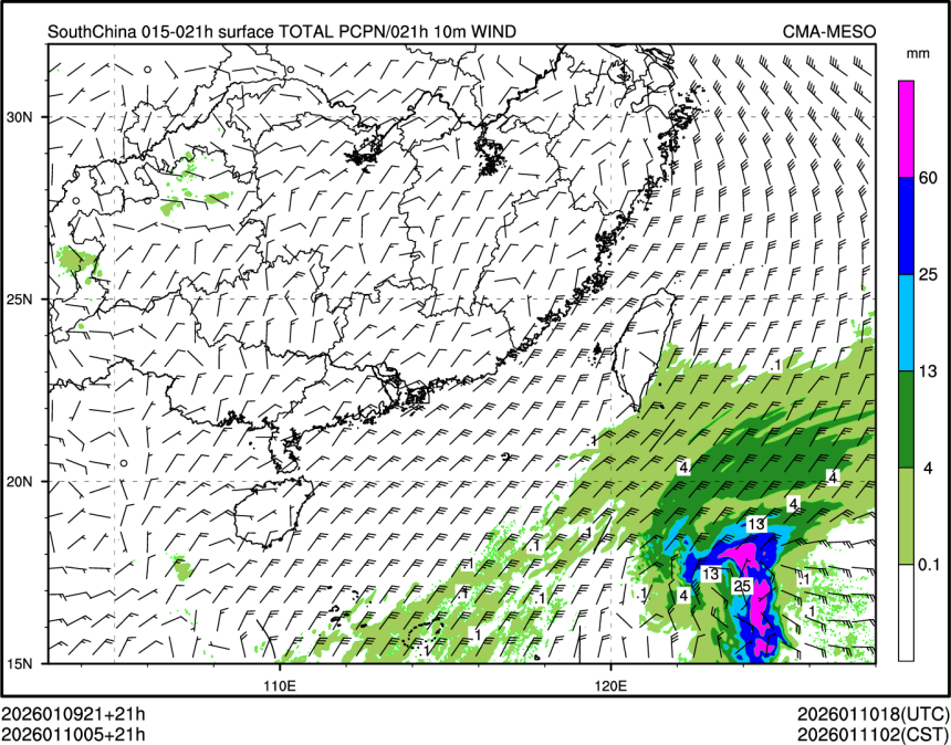 01/10 05时 +021小时