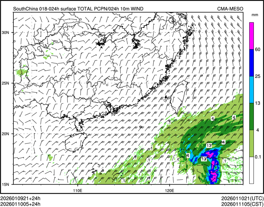 01/10 05时 +024小时