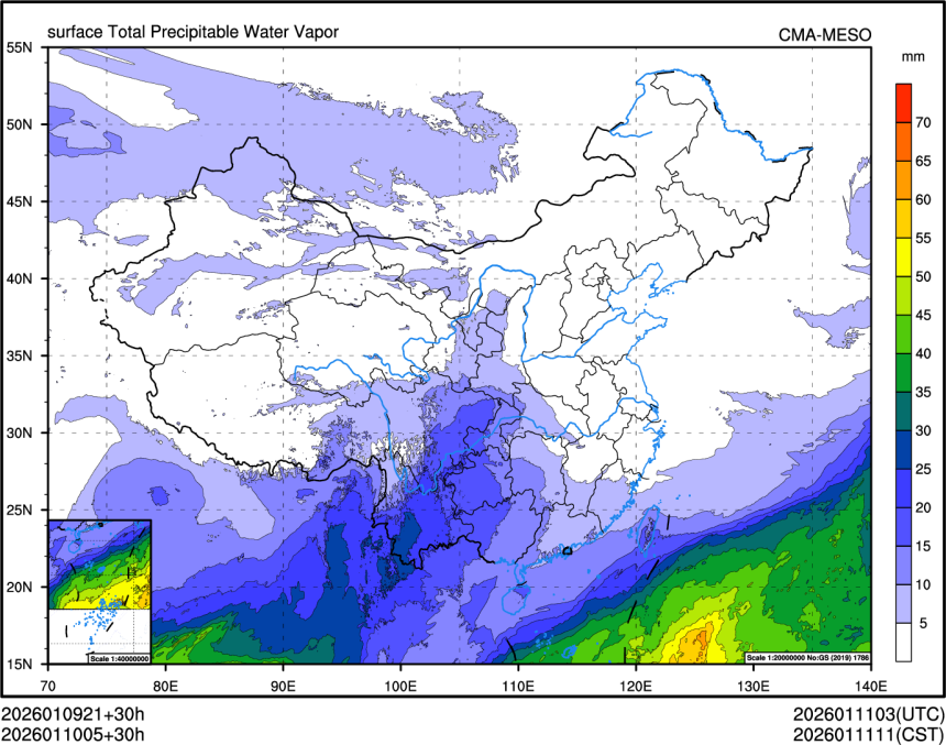 01/10 05时 +030小时