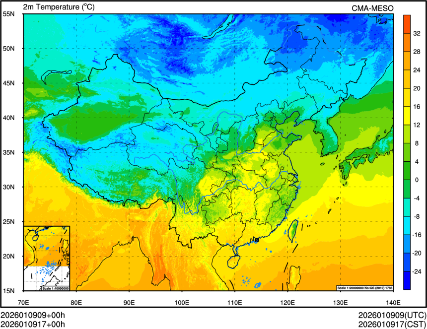 01/09 09时 +000小时