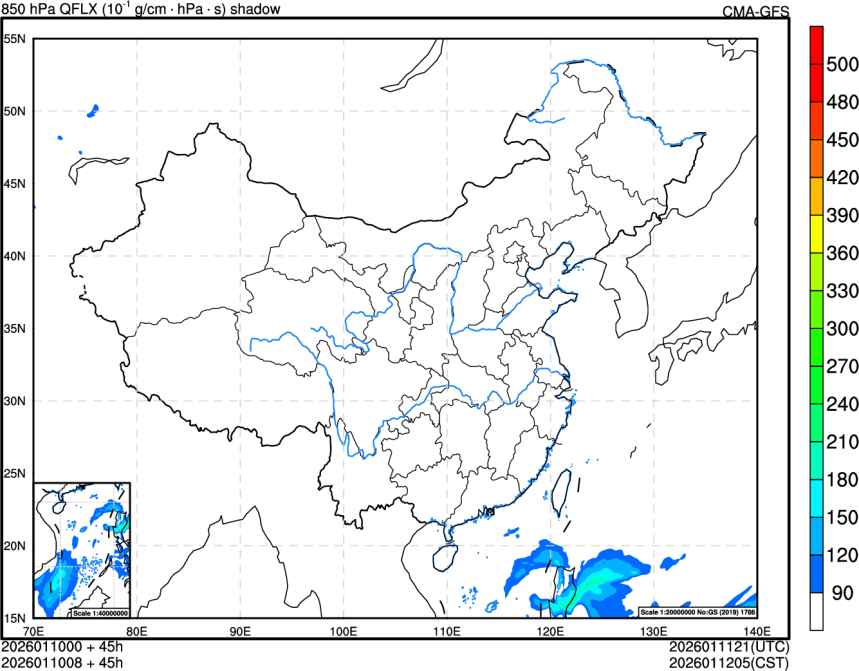01/10 00时 +045小时