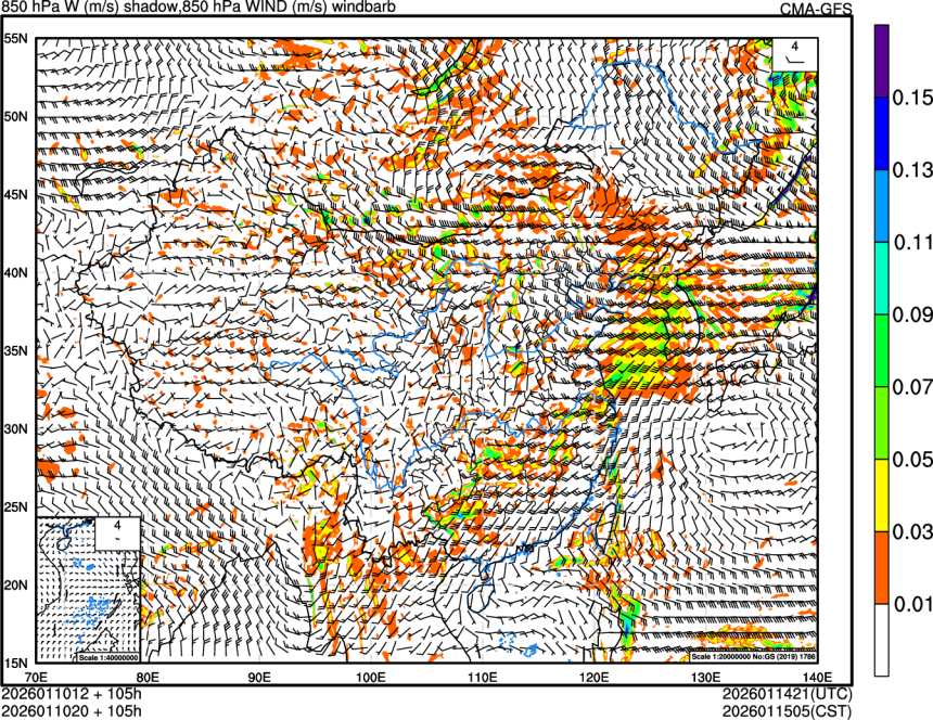 01/10 12时 +105小时