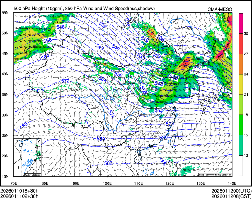 01/11 02时 +030小时