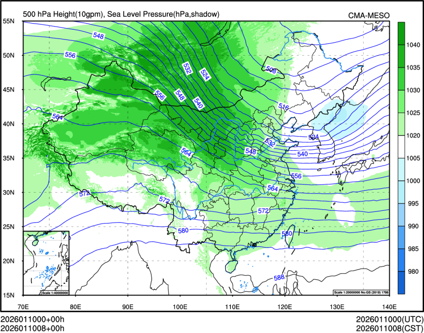 01/10 08时 +000小时