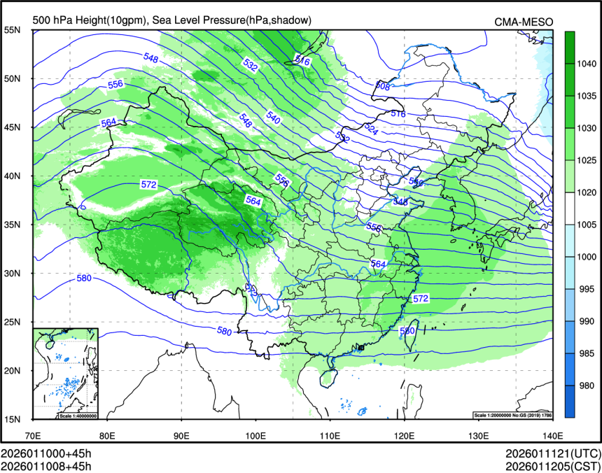 01/10 08时 +045小时