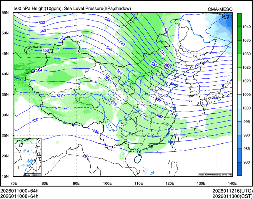 01/10 08时 +064小时
