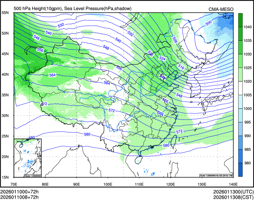 01/10 08时 +072小时