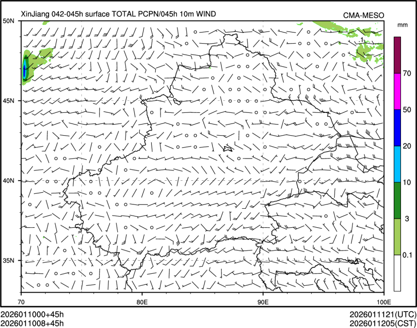 01/10 08时 +045小时