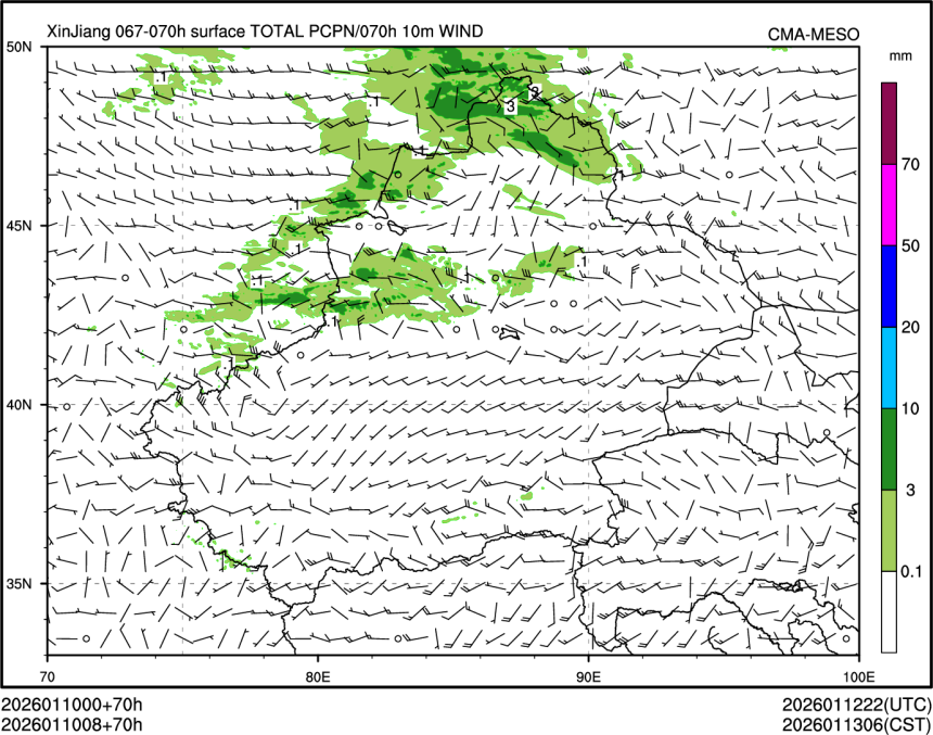 01/10 08时 +070小时