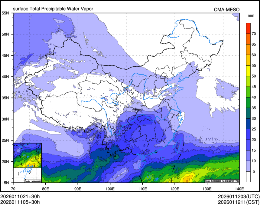 01/11 05时 +030小时